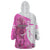 Kentucky Racing Horses Derby Hat Girl Wearable Blanket Hoodie Pink Color - Wonder Print Shop