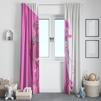 Kentucky Racing Horses Derby Hat Girl Window Curtain Pink Color - Wonder Print Shop