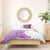Kentucky Racing Horses Derby Hat Girl Bedding Set Purple Color - Wonder Print Shop