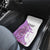 Kentucky Racing Horses Derby Hat Girl Car Mats Purple Color - Wonder Print Shop