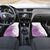 Kentucky Racing Horses Derby Hat Girl Car Mats Purple Color - Wonder Print Shop
