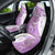 Kentucky Racing Horses Derby Hat Girl Car Seat Cover Purple Color - Wonder Print Shop