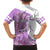 Kentucky Racing Horses Derby Hat Girl Family Matching Long Sleeve Bodycon Dress and Hawaiian Shirt Purple Color - Wonder Print Shop
