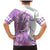 Kentucky Racing Horses Derby Hat Girl Family Matching Mermaid Dress and Hawaiian Shirt Purple Color - Wonder Print Shop