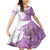 Kentucky Racing Horses Derby Hat Girl Family Matching Mermaid Dress and Hawaiian Shirt Purple Color - Wonder Print Shop