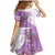 Kentucky Racing Horses Derby Hat Girl Family Matching Mermaid Dress and Hawaiian Shirt Purple Color - Wonder Print Shop