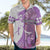 Kentucky Racing Horses Derby Hat Girl Hawaiian Shirt Purple Color - Wonder Print Shop