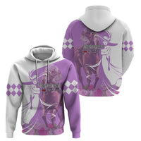 Kentucky Racing Horses Derby Hat Girl Hoodie Purple Color - Wonder Print Shop