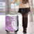 Kentucky Racing Horses Derby Hat Girl Luggage Cover Purple Color - Wonder Print Shop