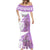 Kentucky Racing Horses Derby Hat Girl Mermaid Dress Purple Color - Wonder Print Shop