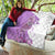 Kentucky Racing Horses Derby Hat Girl Quilt Purple Color - Wonder Print Shop