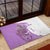 Kentucky Racing Horses Derby Hat Girl Rubber Doormat Purple Color - Wonder Print Shop