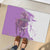 Kentucky Racing Horses Derby Hat Girl Rubber Doormat Purple Color - Wonder Print Shop