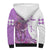 Kentucky Racing Horses Derby Hat Girl Sherpa Hoodie Purple Color - Wonder Print Shop