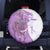 Kentucky Racing Horses Derby Hat Girl Spare Tire Cover Purple Color - Wonder Print Shop