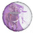 Kentucky Racing Horses Derby Hat Girl Spare Tire Cover Purple Color - Wonder Print Shop