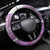Kentucky Racing Horses Derby Hat Girl Steering Wheel Cover Purple Color - Wonder Print Shop
