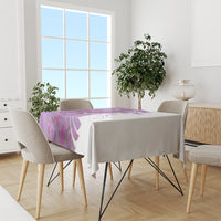 Kentucky Racing Horses Derby Hat Girl Tablecloth Purple Color - Wonder Print Shop