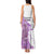 Kentucky Racing Horses Derby Hat Girl Tank Maxi Dress Purple Color - Wonder Print Shop