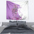 Kentucky Racing Horses Derby Hat Girl Tapestry Purple Color - Wonder Print Shop
