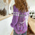 Kentucky Racing Horses Derby Hat Girl Women Casual Shirt Purple Color - Wonder Print Shop