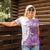 Kentucky Racing Horses Derby Hat Girl Women Polo Shirt Purple Color - Wonder Print Shop