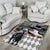 Kentucky Racing Horses Derby Hat Lady Area Rug Churchill Downs and Roses Grayscale - Wonder Print Shop