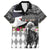 Kentucky Racing Horses Derby Hat Lady Family Matching Summer Maxi Dress and Hawaiian Shirt Churchill Downs and Roses Grayscale - Wonder Print Shop