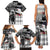 Kentucky Racing Horses Derby Hat Lady Family Matching Tank Maxi Dress and Hawaiian Shirt Churchill Downs and Roses Grayscale - Wonder Print Shop