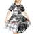 Kentucky Racing Horses Derby Hat Lady Kid Short Sleeve Dress Churchill Downs and Roses Grayscale - Wonder Print Shop