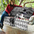 Kentucky Racing Horses Derby Hat Lady Quilt Churchill Downs and Roses Grayscale - Wonder Print Shop