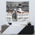 Kentucky Racing Horses Derby Hat Lady Tapestry Churchill Downs and Roses Grayscale - Wonder Print Shop