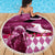 Kentucky Racing Horses Derby Hat Lady Beach Blanket Churchill Downs and Roses Pink Out - Wonder Print Shop