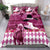 Kentucky Racing Horses Derby Hat Lady Bedding Set Churchill Downs and Roses Pink Out - Wonder Print Shop