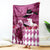 Kentucky Racing Horses Derby Hat Lady Blanket Churchill Downs and Roses Pink Out