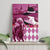Kentucky Racing Horses Derby Hat Lady Canvas Wall Art Churchill Downs and Roses Pink Out - Wonder Print Shop