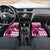 Kentucky Racing Horses Derby Hat Lady Car Mats Churchill Downs and Roses Pink Out - Wonder Print Shop