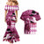 Kentucky Racing Horses Derby Hat Lady Couples Matching Mermaid Dress and Hawaiian Shirt Churchill Downs and Roses Pink Out - Wonder Print Shop