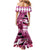 Kentucky Racing Horses Derby Hat Lady Family Matching Mermaid Dress and Hawaiian Shirt Churchill Downs and Roses Pink Out - Wonder Print Shop