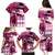 Kentucky Racing Horses Derby Hat Lady Family Matching Puletasi and Hawaiian Shirt Churchill Downs and Roses Pink Out - Wonder Print Shop