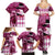 Kentucky Racing Horses Derby Hat Lady Family Matching Summer Maxi Dress and Hawaiian Shirt Churchill Downs and Roses Pink Out - Wonder Print Shop