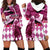 Kentucky Racing Horses Derby Hat Lady Hoodie Dress Churchill Downs and Roses Pink Out - Wonder Print Shop
