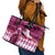 Kentucky Racing Horses Derby Hat Lady Leather Tote Bag Churchill Downs and Roses Pink Out - Wonder Print Shop