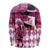 Kentucky Racing Horses Derby Hat Lady Long Sleeve Shirt Churchill Downs and Roses Pink Out - Wonder Print Shop