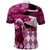 Kentucky Racing Horses Derby Hat Lady Polo Shirt Churchill Downs and Roses Pink Out - Wonder Print Shop