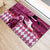 Kentucky Racing Horses Derby Hat Lady Rubber Doormat Churchill Downs and Roses Pink Out - Wonder Print Shop