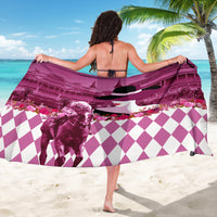 Kentucky Racing Horses Derby Hat Lady Sarong Churchill Downs and Roses Pink Out - Wonder Print Shop