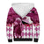 Kentucky Racing Horses Derby Hat Lady Sherpa Hoodie Churchill Downs and Roses Pink Out - Wonder Print Shop