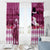 Kentucky Racing Horses Derby Hat Lady Window Curtain Churchill Downs and Roses Pink Out - Wonder Print Shop