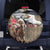 Kentucky Racing Horses Derby Hat Woman Spare Tire Cover Churchill Downs and Shoehorse Roses - Wonder Print Shop
